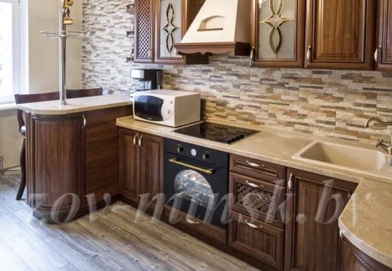 Кухня ЗОВ с фасадами из рамочного МДФ "Турин-3"